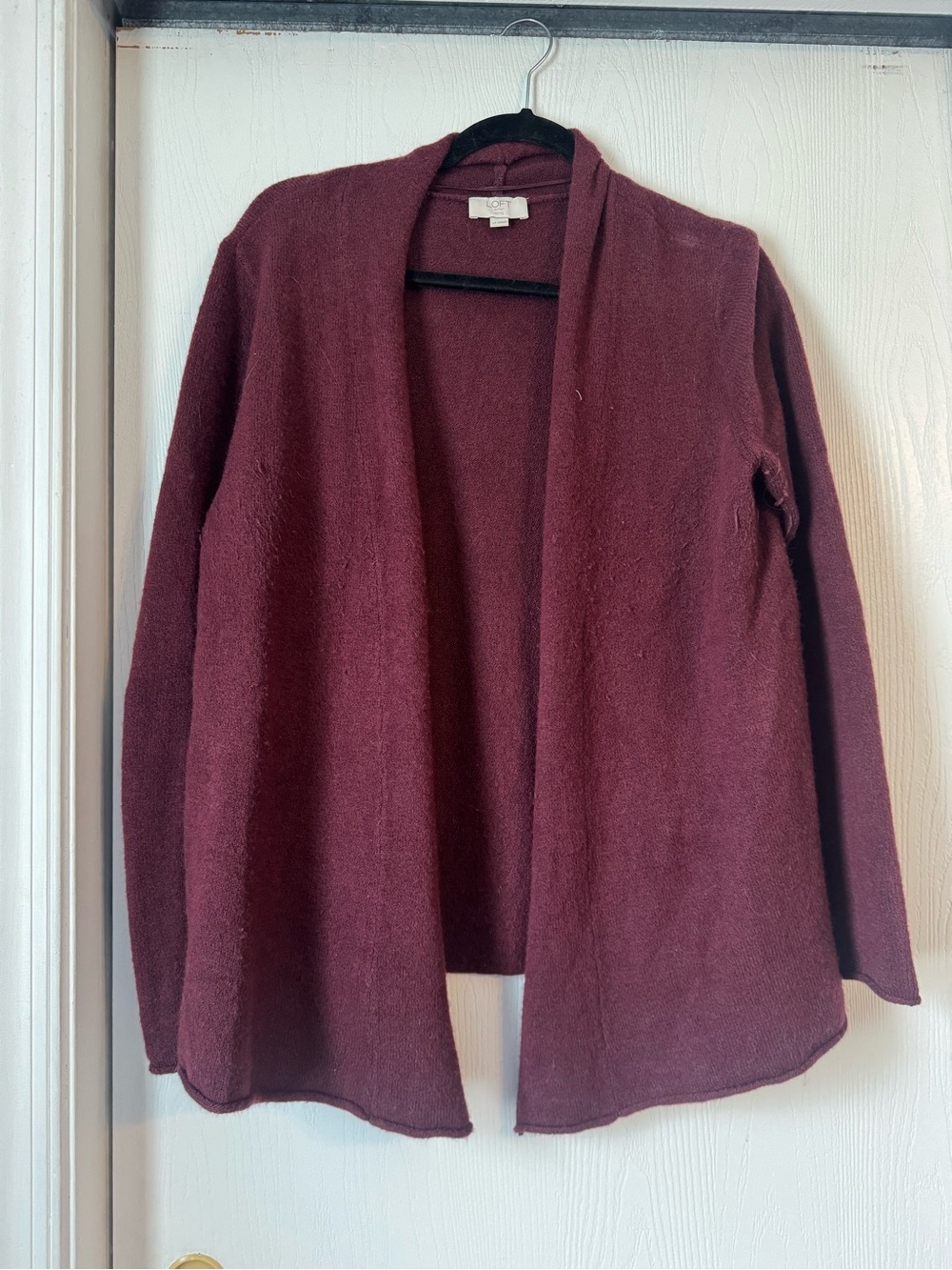 Loft Maroon Cardigan